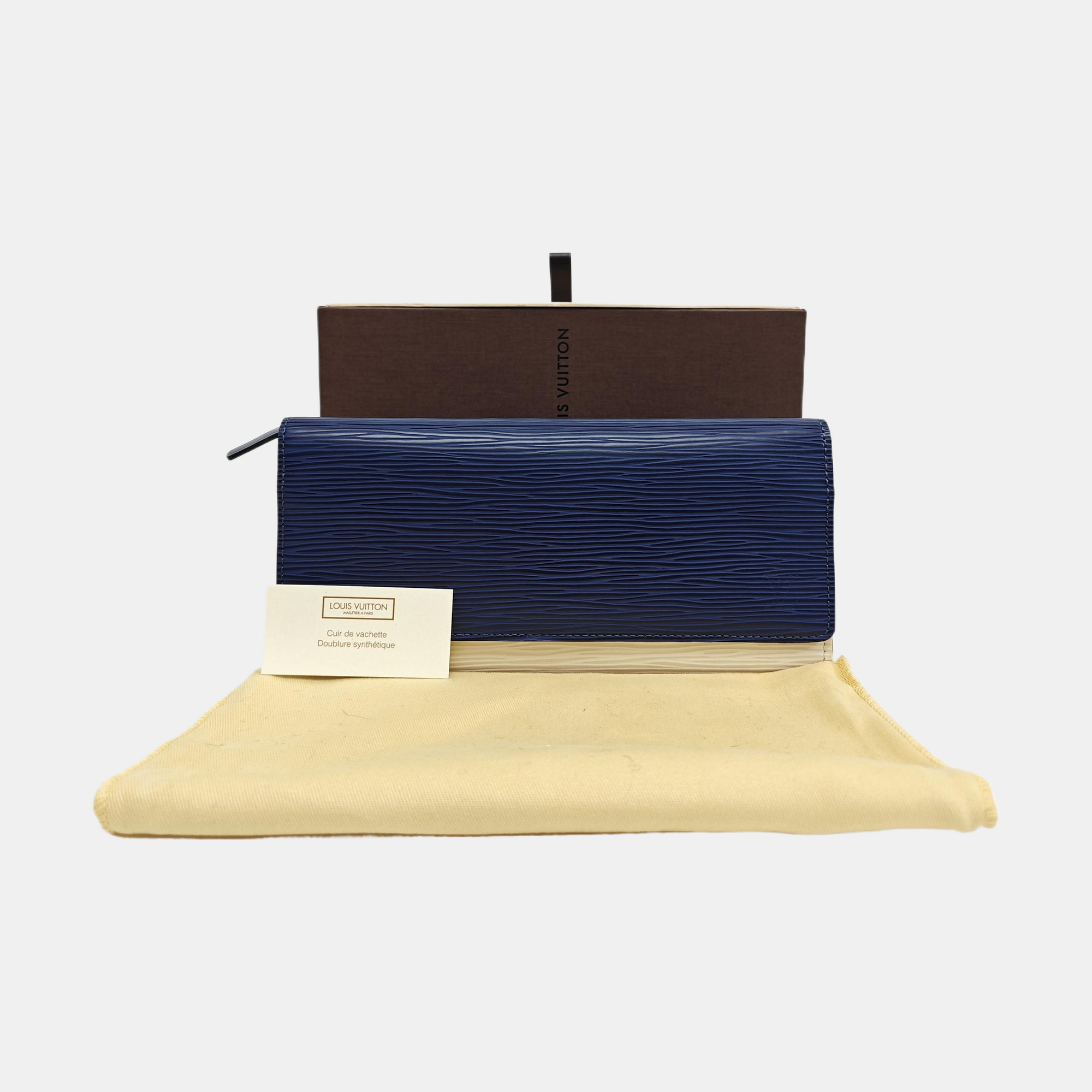 TRESOR Epi Blue Wallet