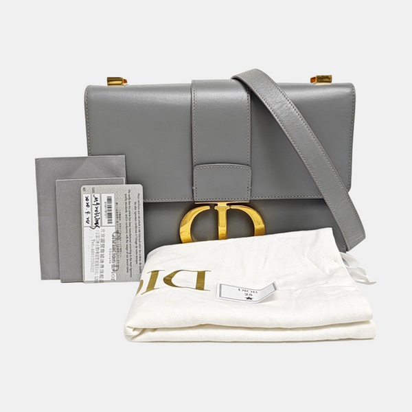 30 Montaigne Calfskin Gray