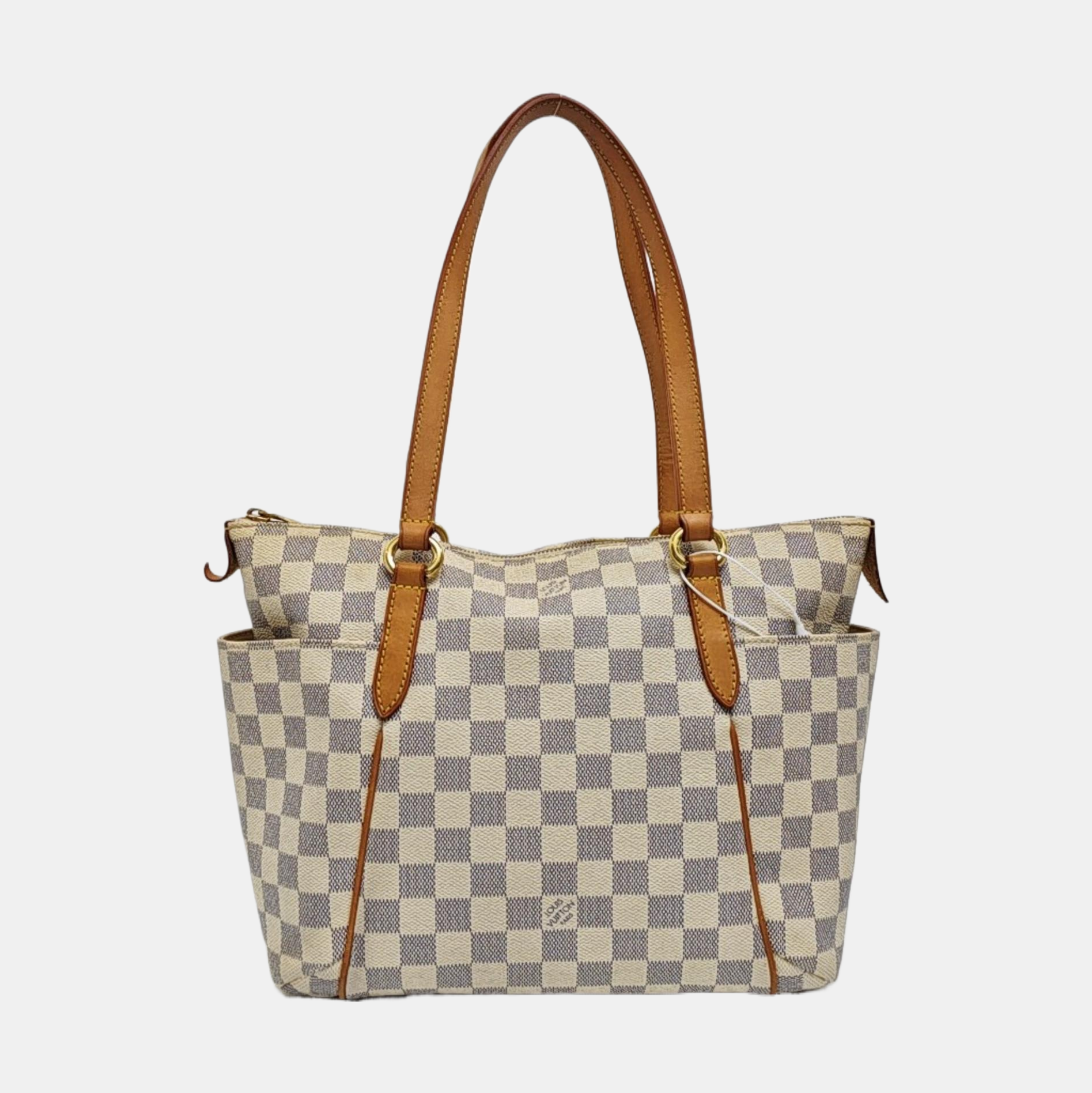 TOTALLY Damier Azur Coated Canvas Beige