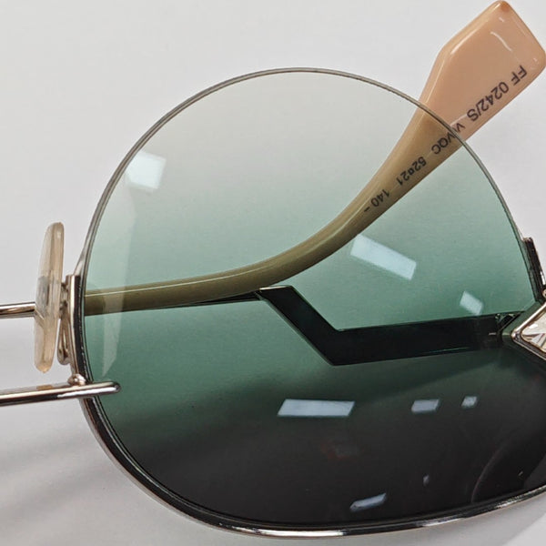 Metal Sunglasses Green
