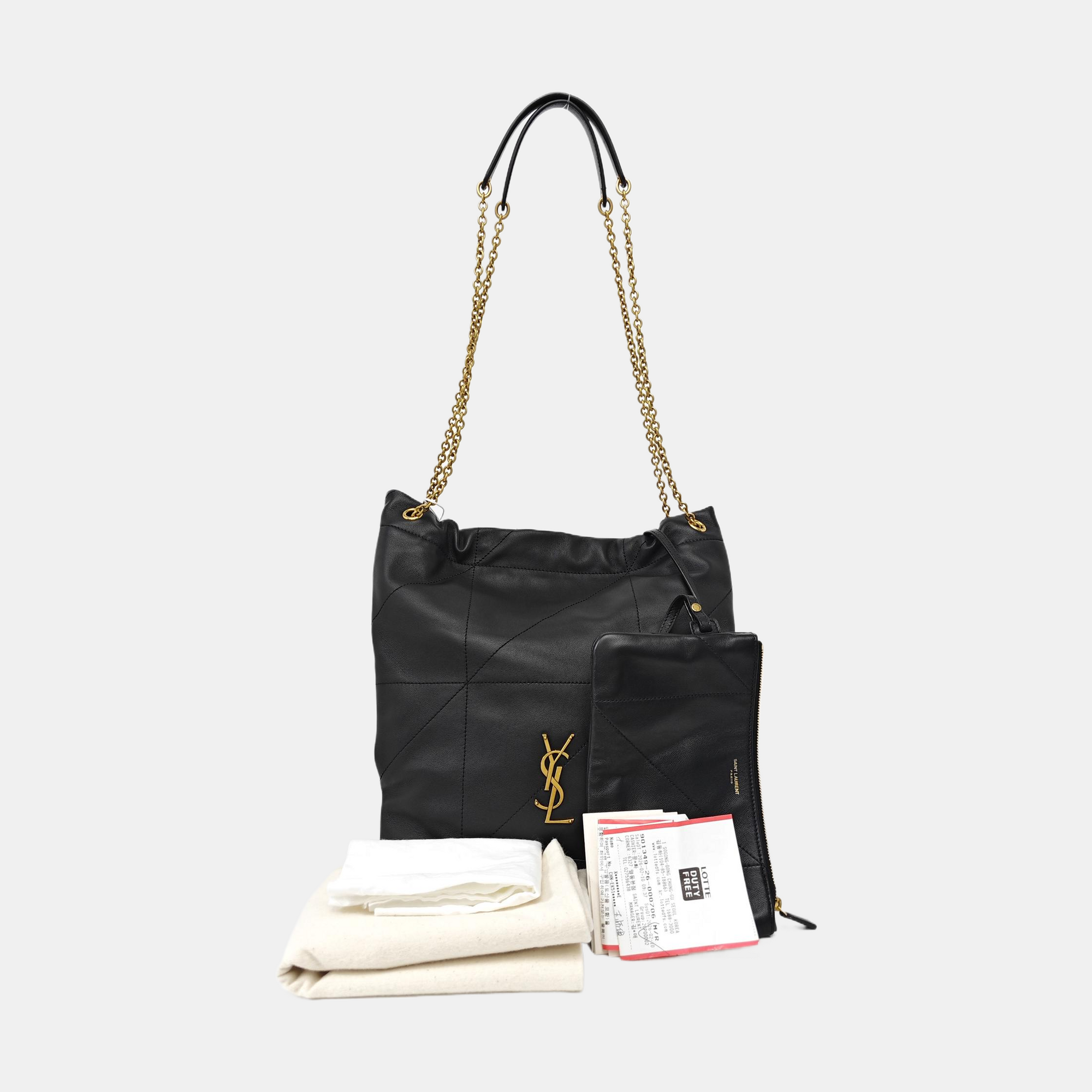 JAMIE POCHON Lambskin Black