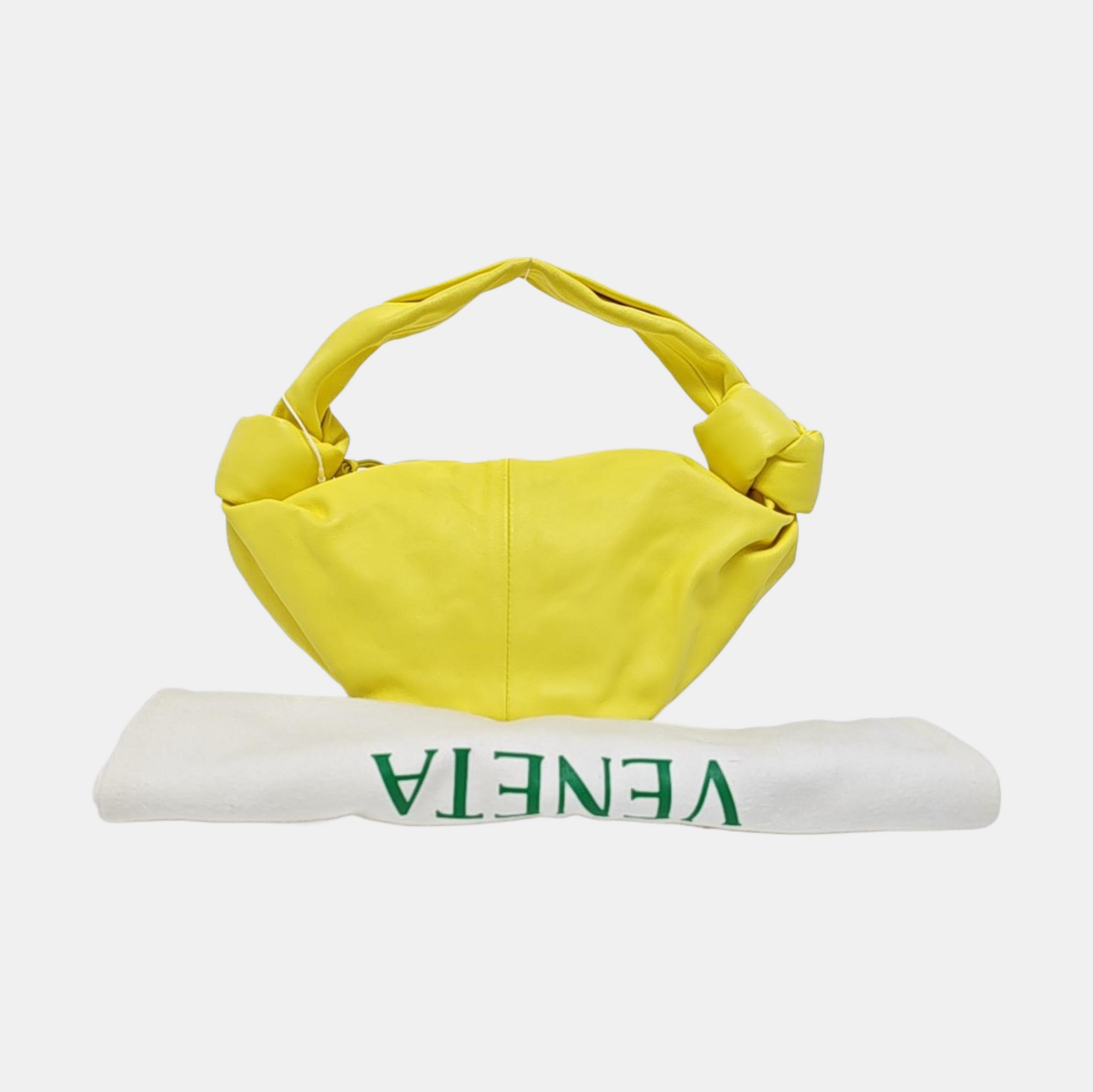 Double Knot Calfskin Yellow
