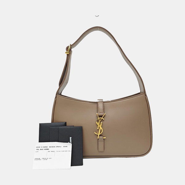 LE 5 À 7 Small Calfskin Brown