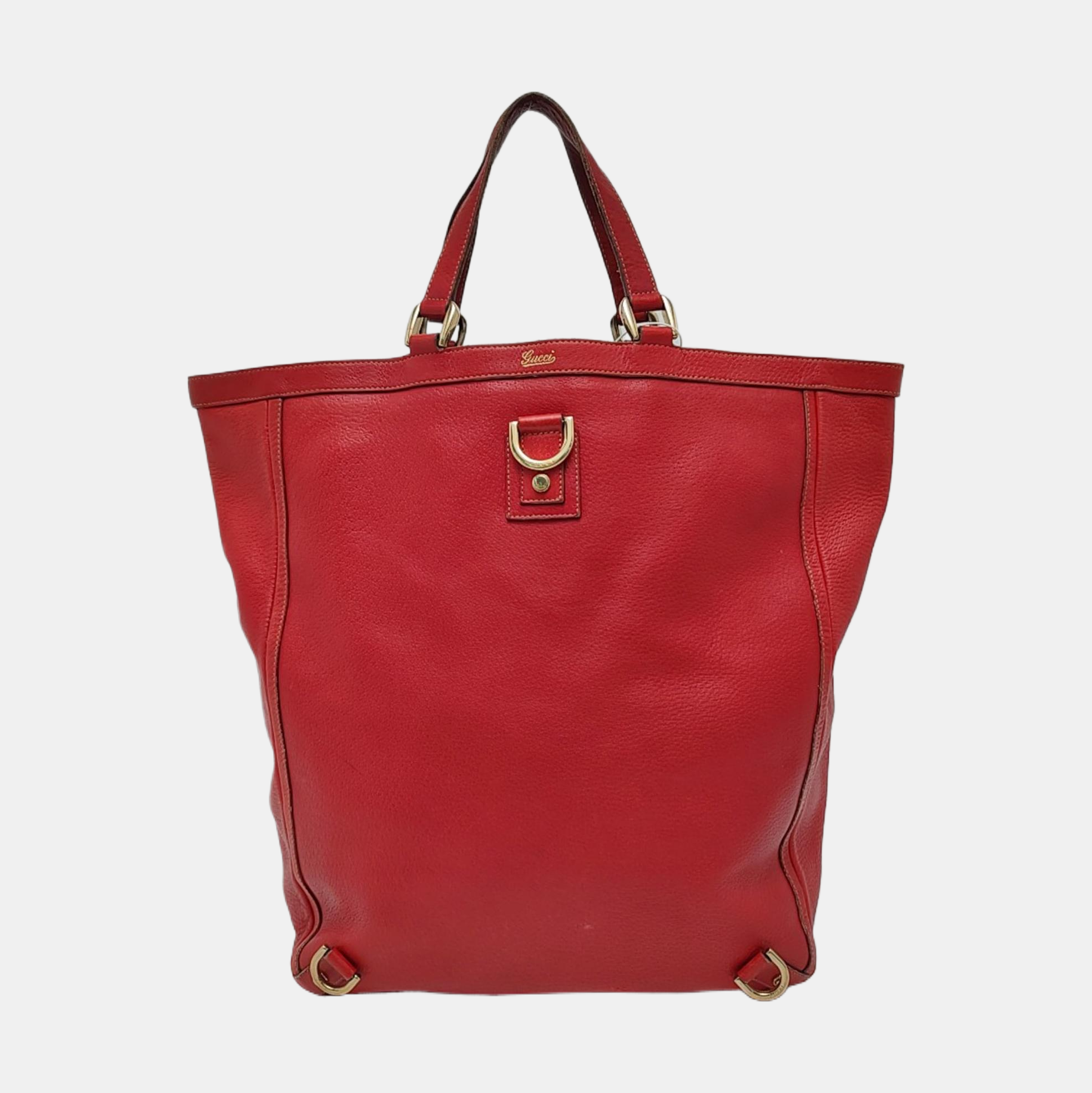 Abbey Calfskin Red