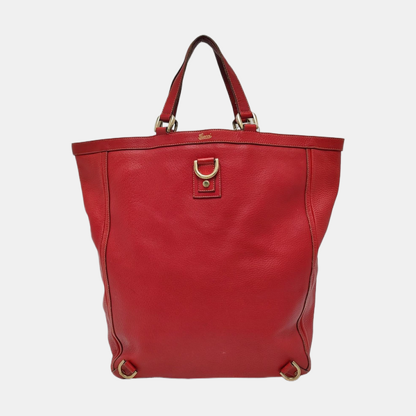 Abbey Calfskin Red