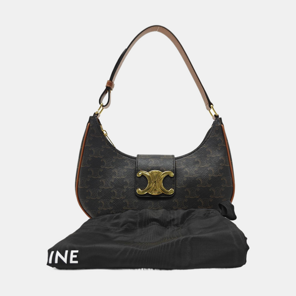 AVA TRIOMPHE Medium Coated Canvas Yellow