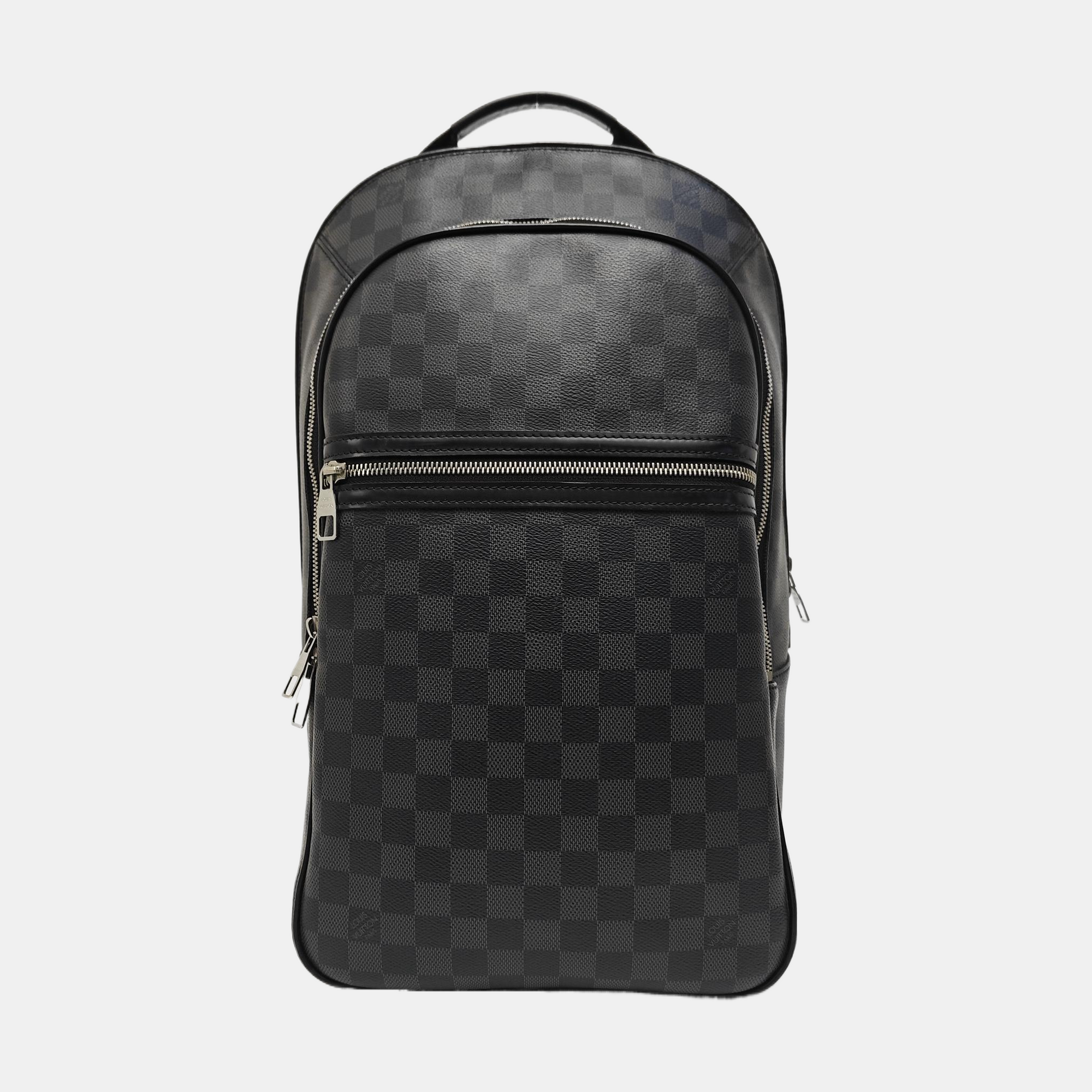 Damier Graphite Coated Canvas Backpack Black