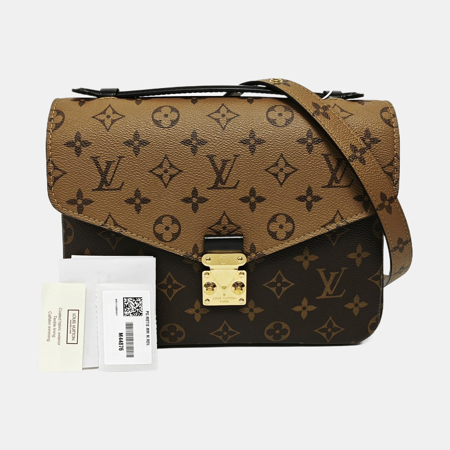 MÉTIS MM Monogram Coated Canvas Multicolor