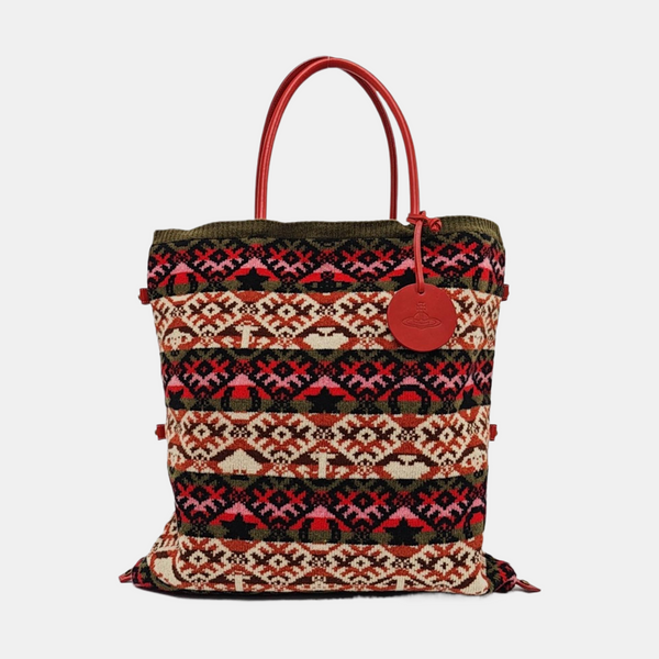 Fabric Tote Bag Multicolor