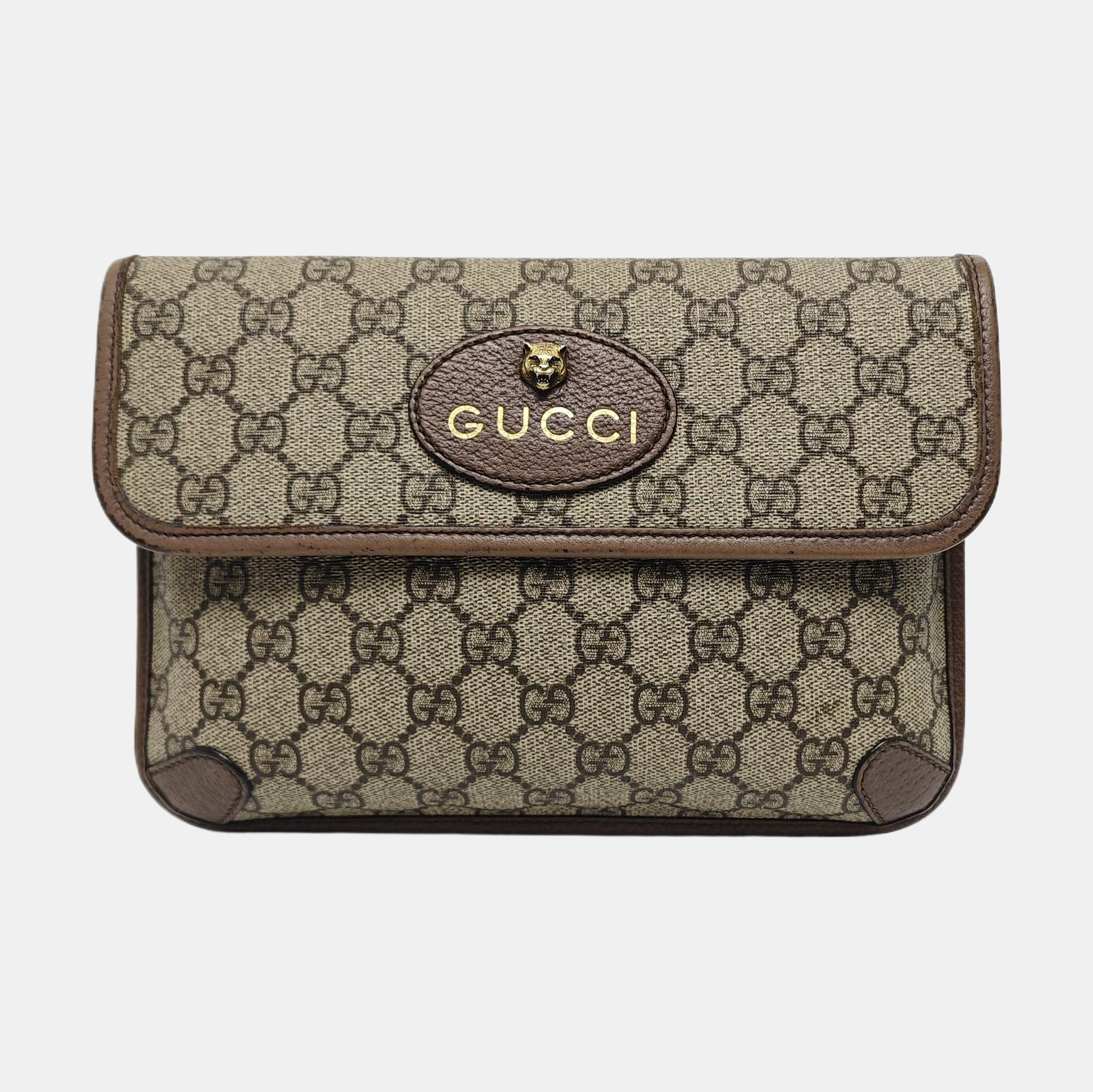 Neo Vintage Monogram Coated Canvas Beige