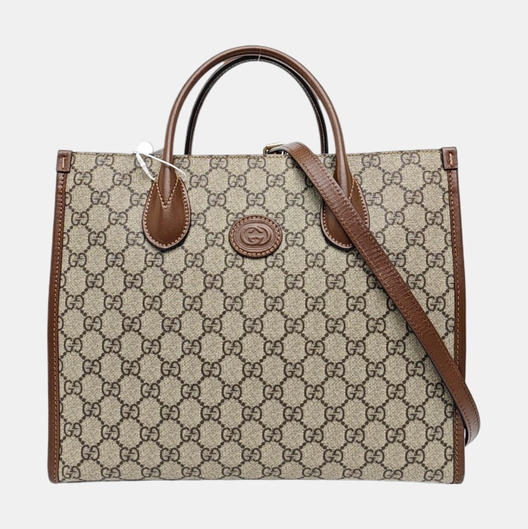 Retro Small Monogram Coated Canvas Brown