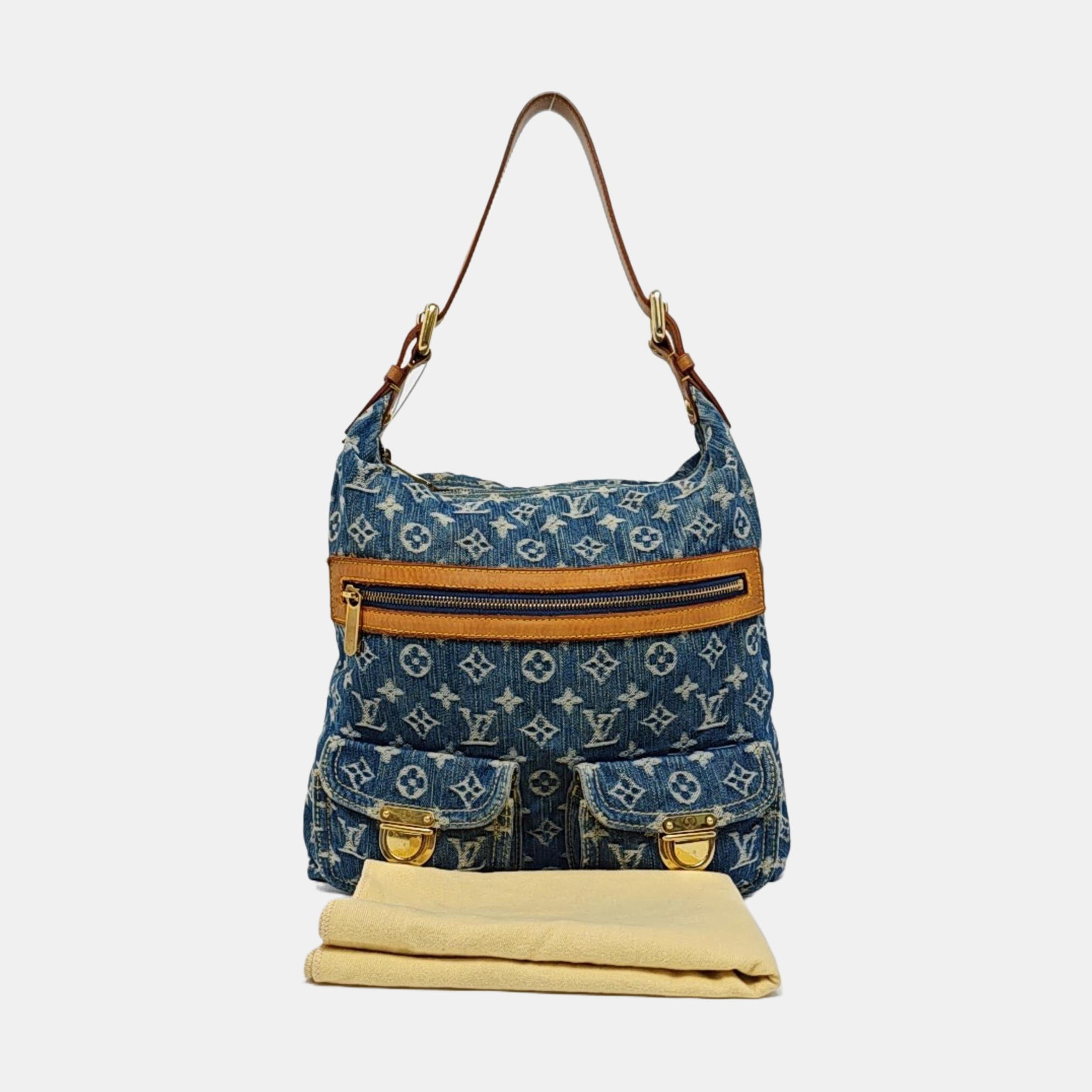 BAGGY GM Monogram Denim Blue