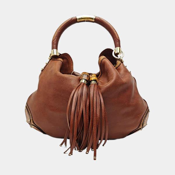 Indy Monogram Calfskin Brown