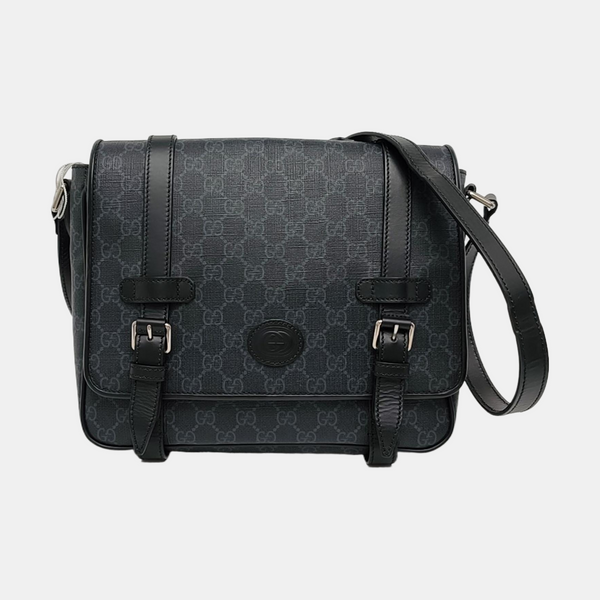 Monogram Coated Canvas Black