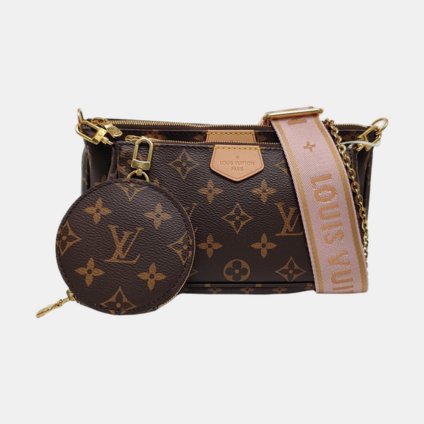 MULTI Monogram Coated Canvas Brown