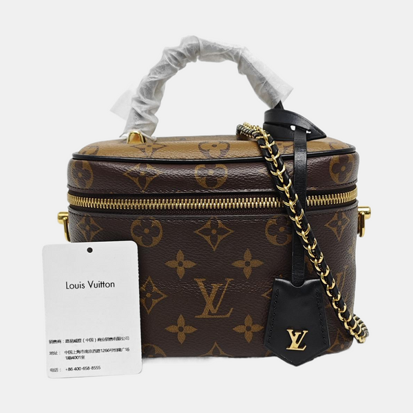 VANITY PM Monogram Coated Canvas Brown