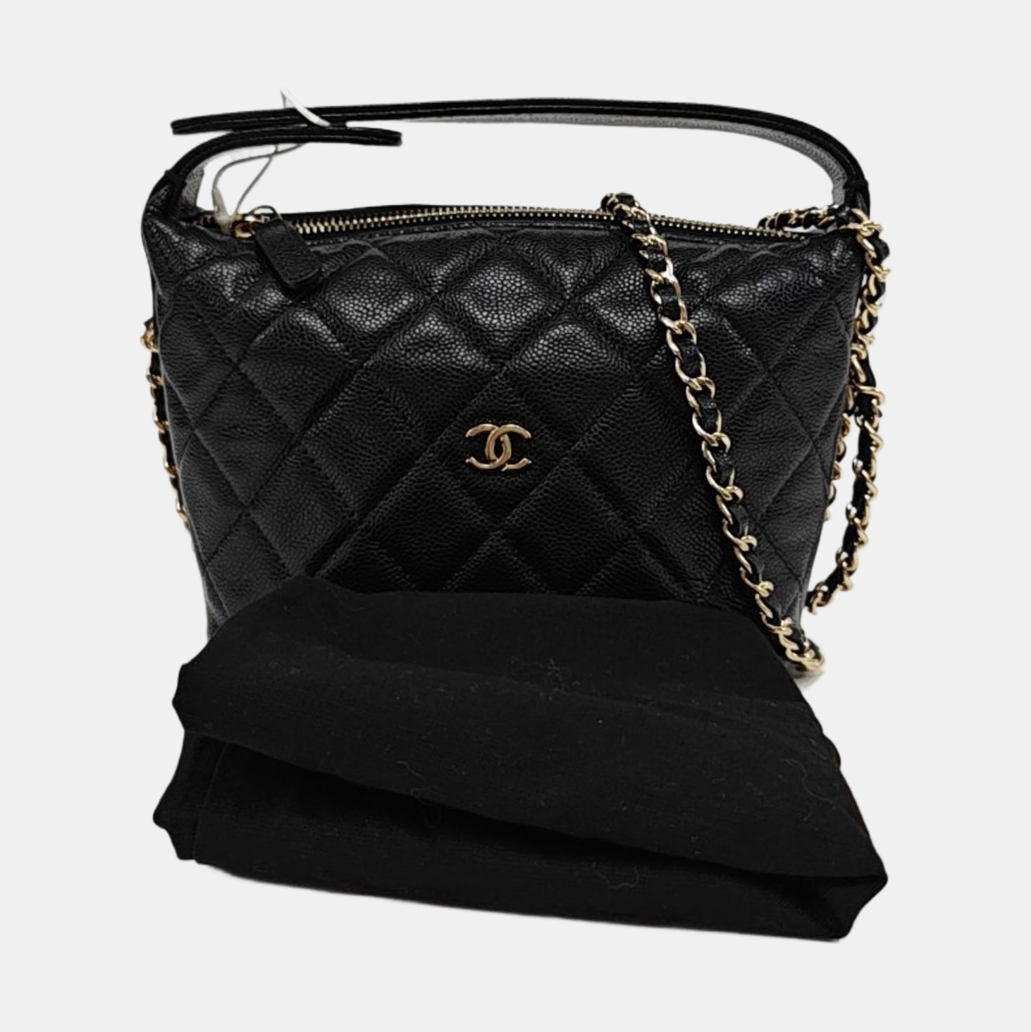 HOBO Quilted Grained Calfskin Black