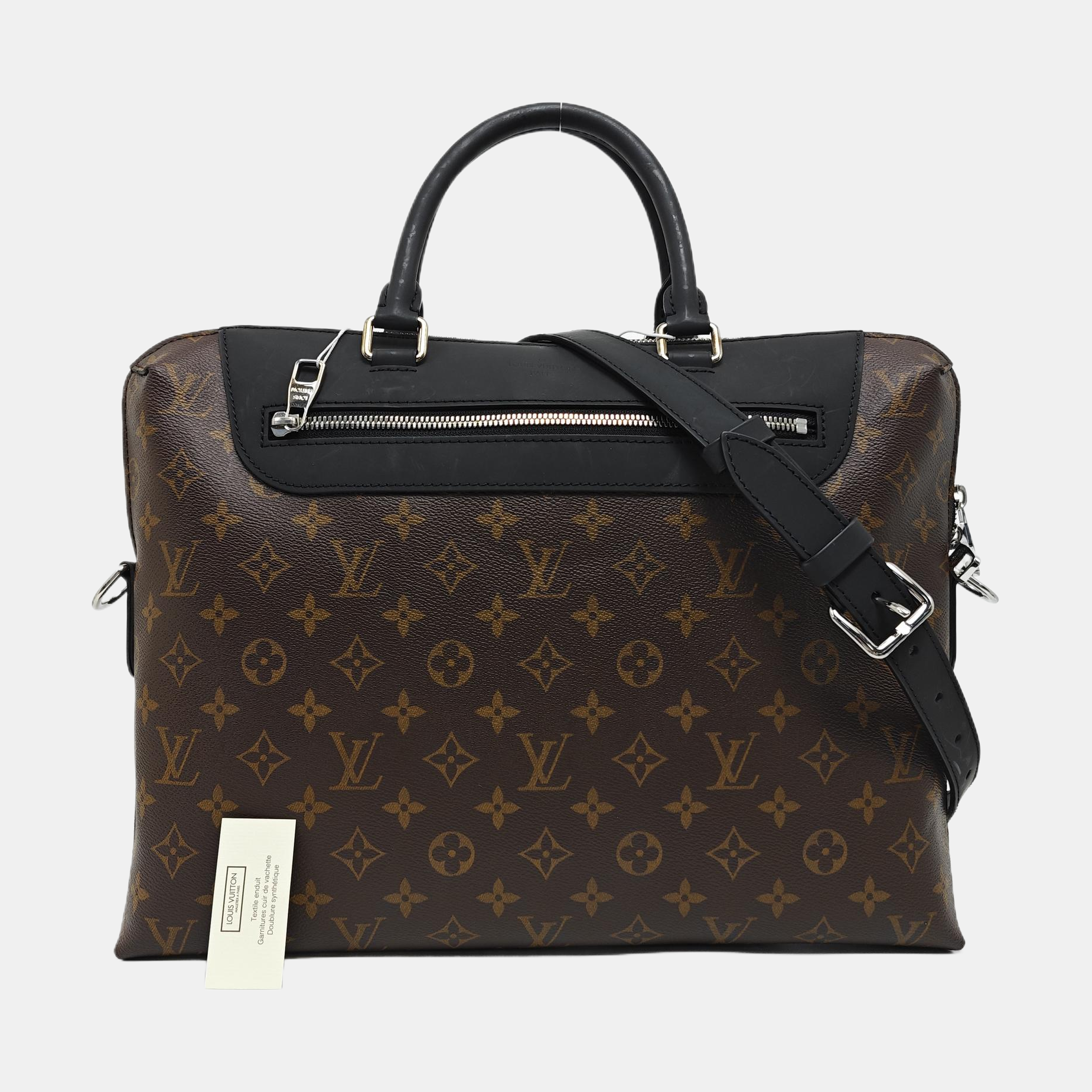 PORTE-DOCUMENTS Monogram Coated Canvas Brown