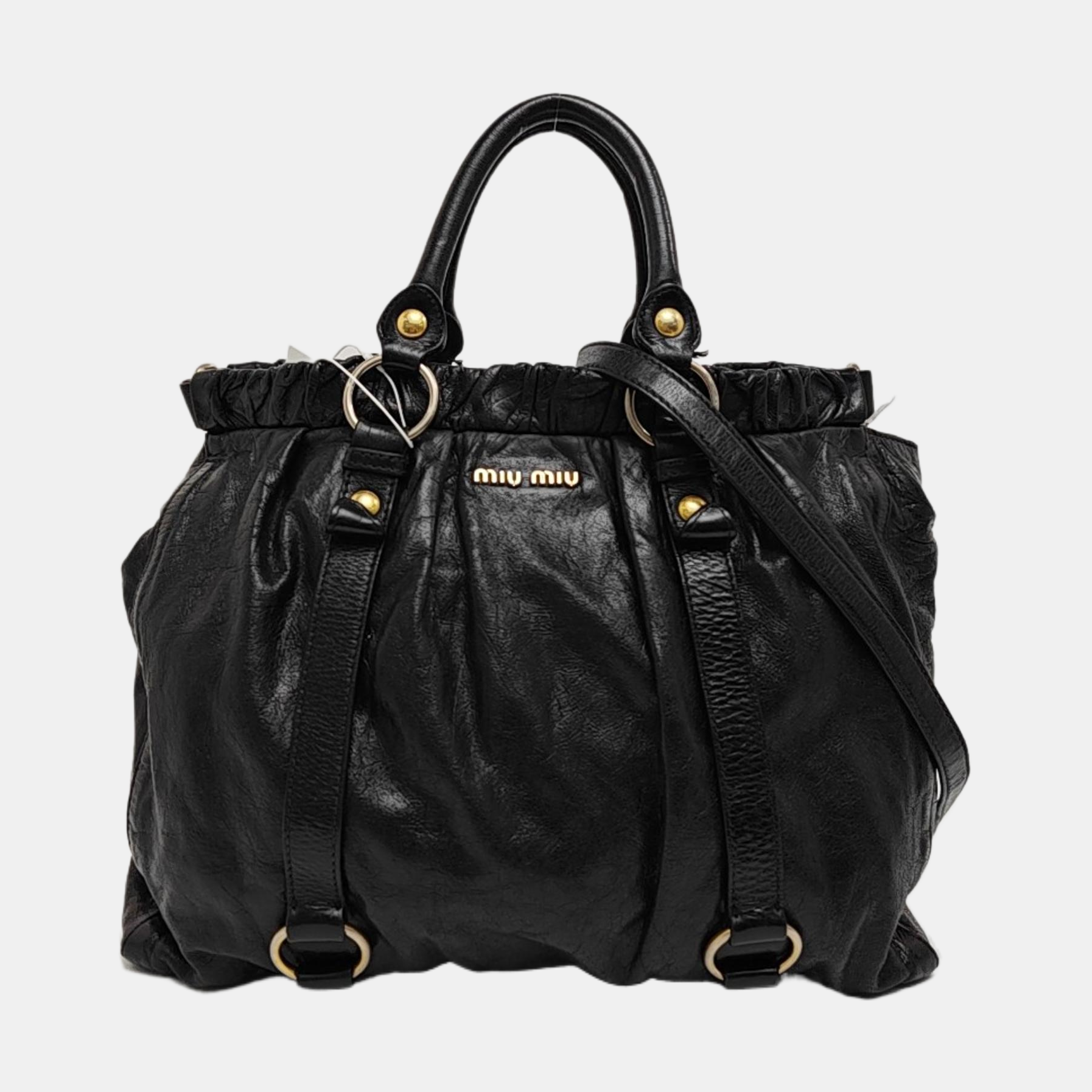Calfskin Tote Bag Black