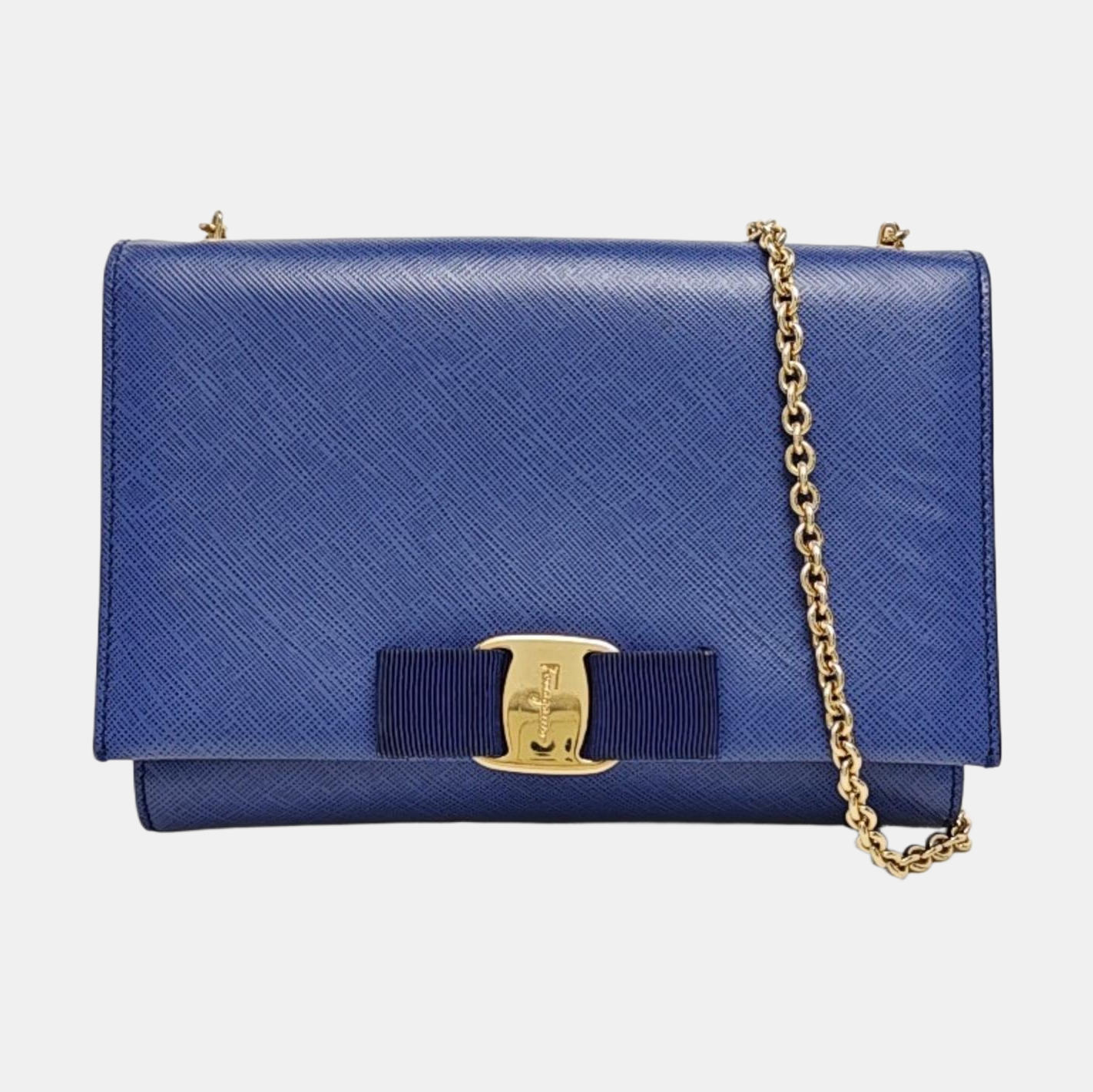 Ginny Small Calfskin Blue