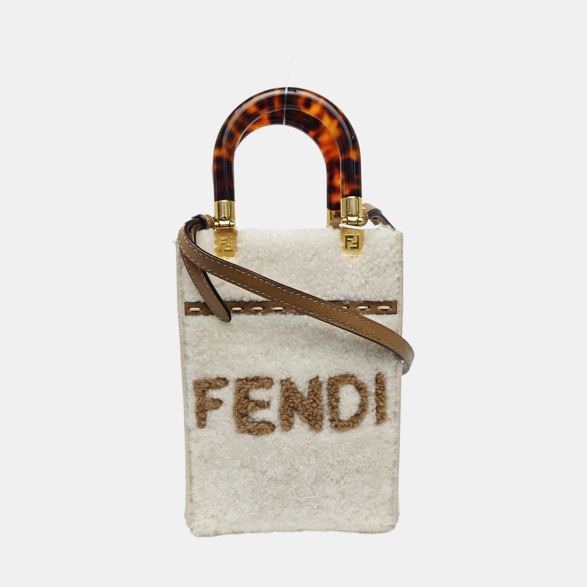 Sunshine Mini Lambskin White