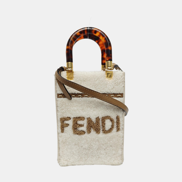 Sunshine Mini Lambskin White