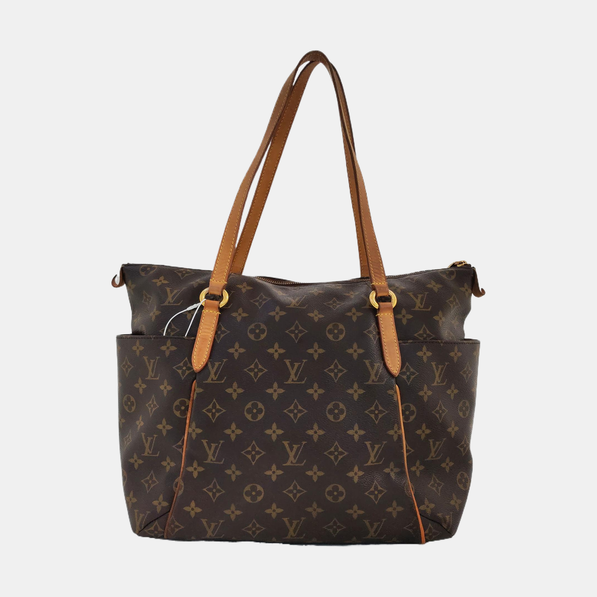 TOTALLY MM Monogram Coated Canvas Brown