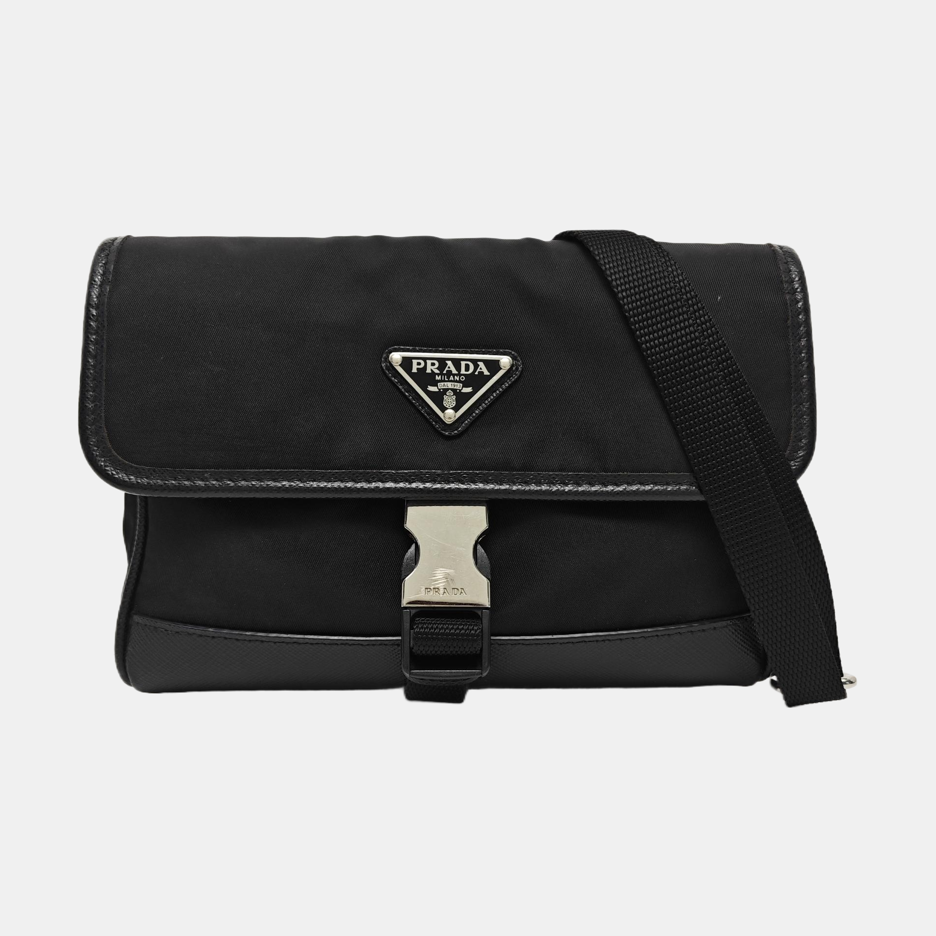Fold Wallet Nylon Black