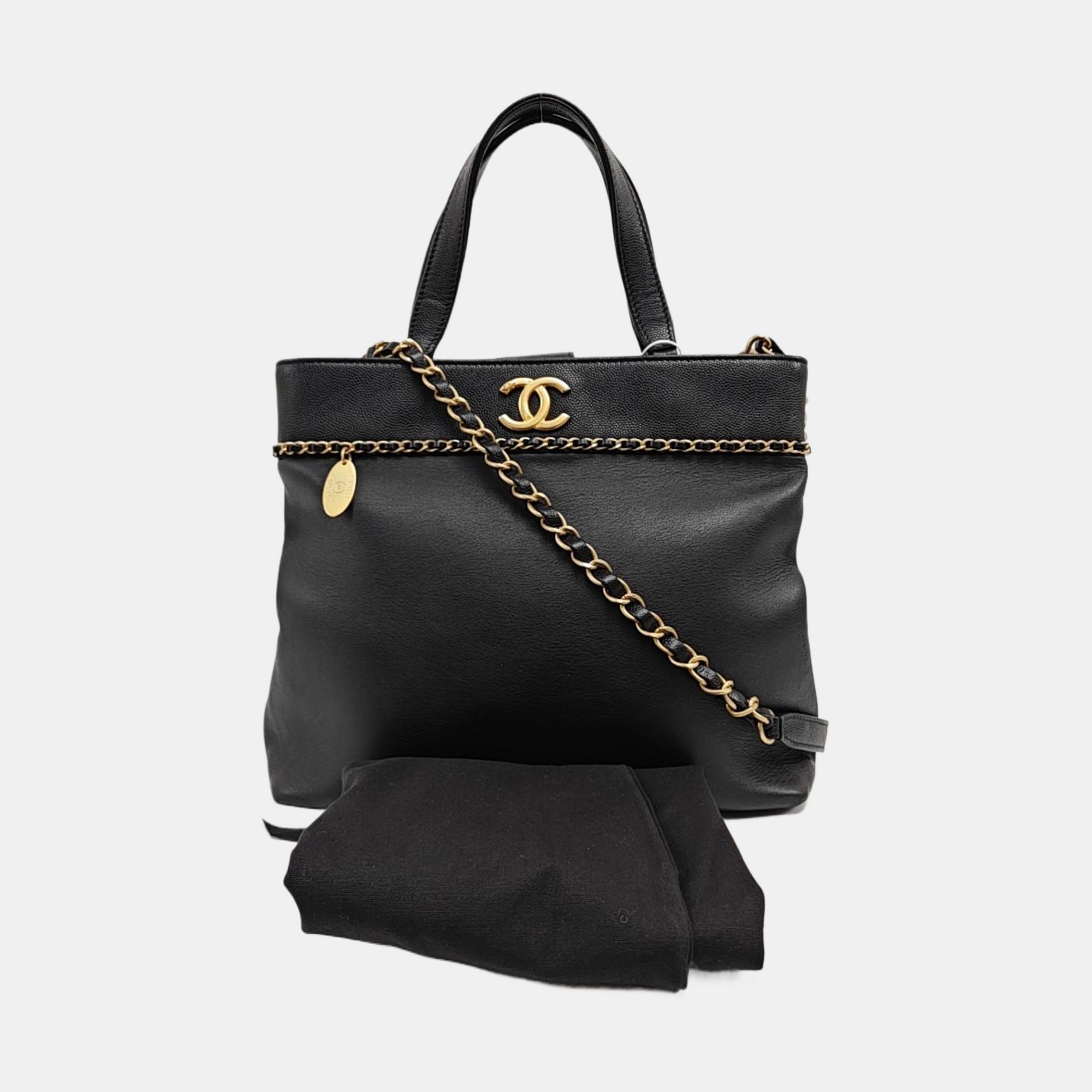 Quilted Calfskin Black