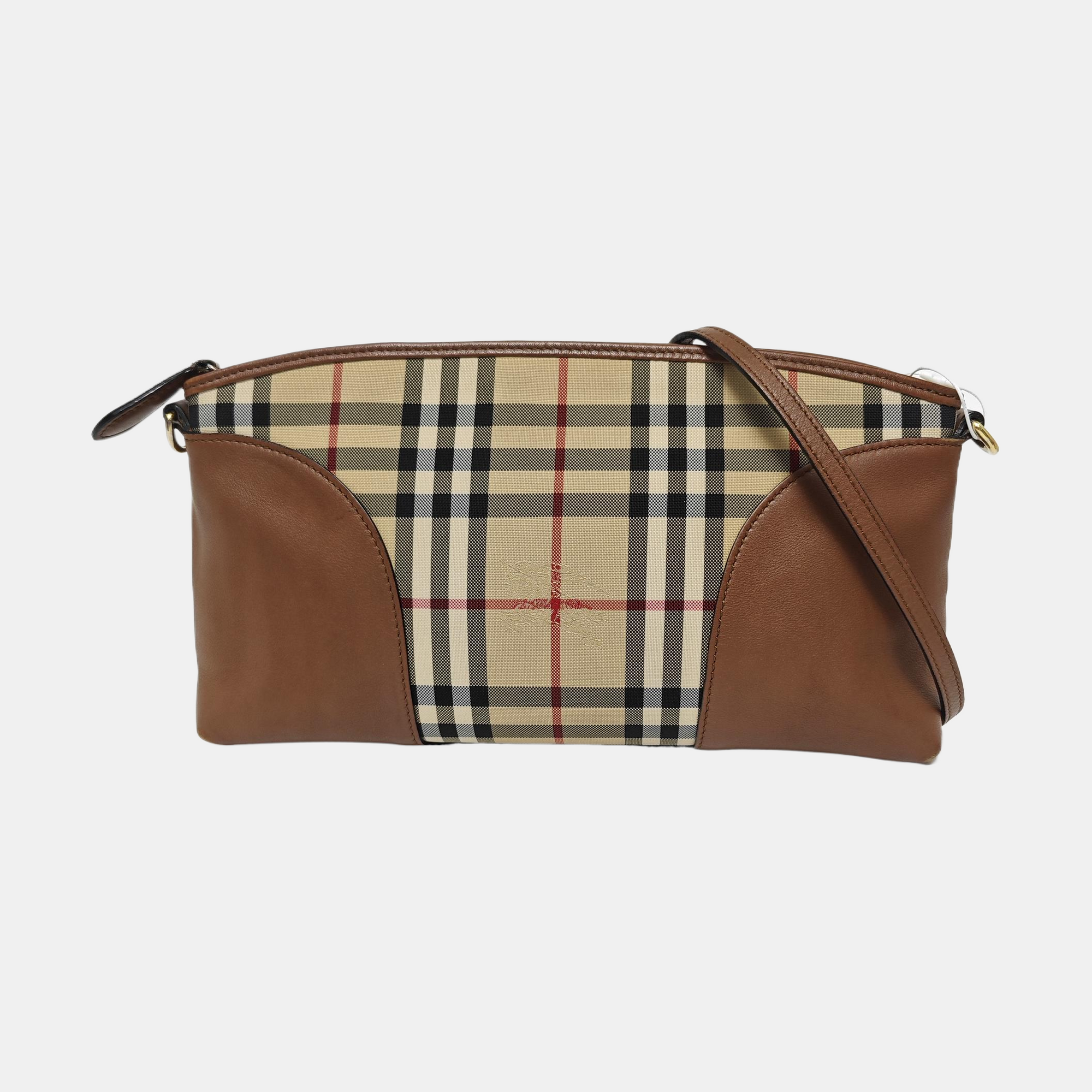 Canvas Shoulder Bag Brown