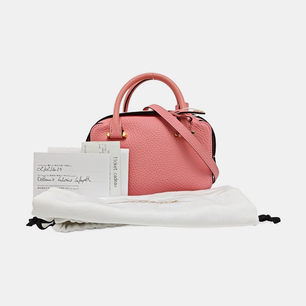 COOL BOX Super Mini Calfskin Pink