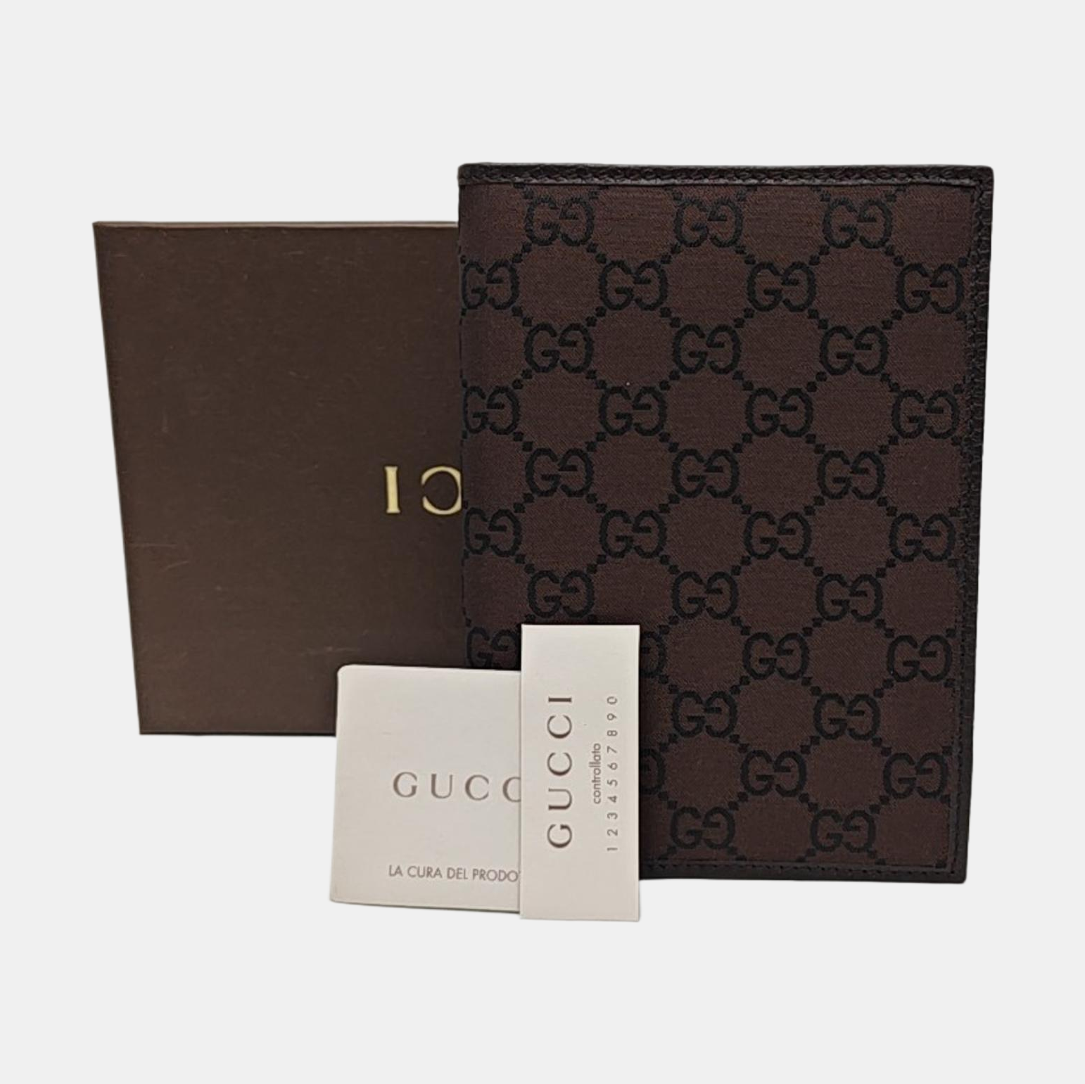 Monogram Canvas Wallet Brown