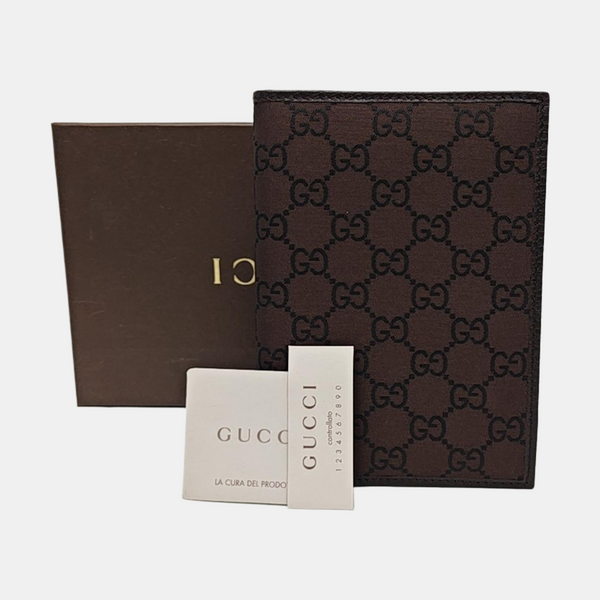 Monogram Canvas Wallet Brown