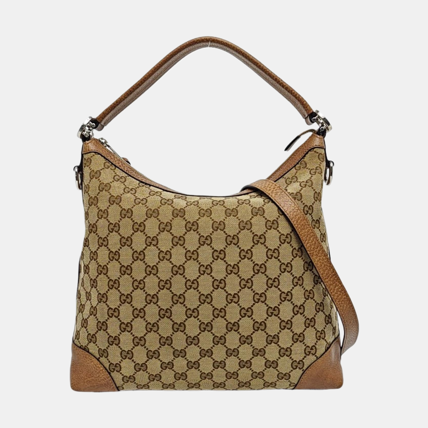 Bree Monogram Canvas Beige