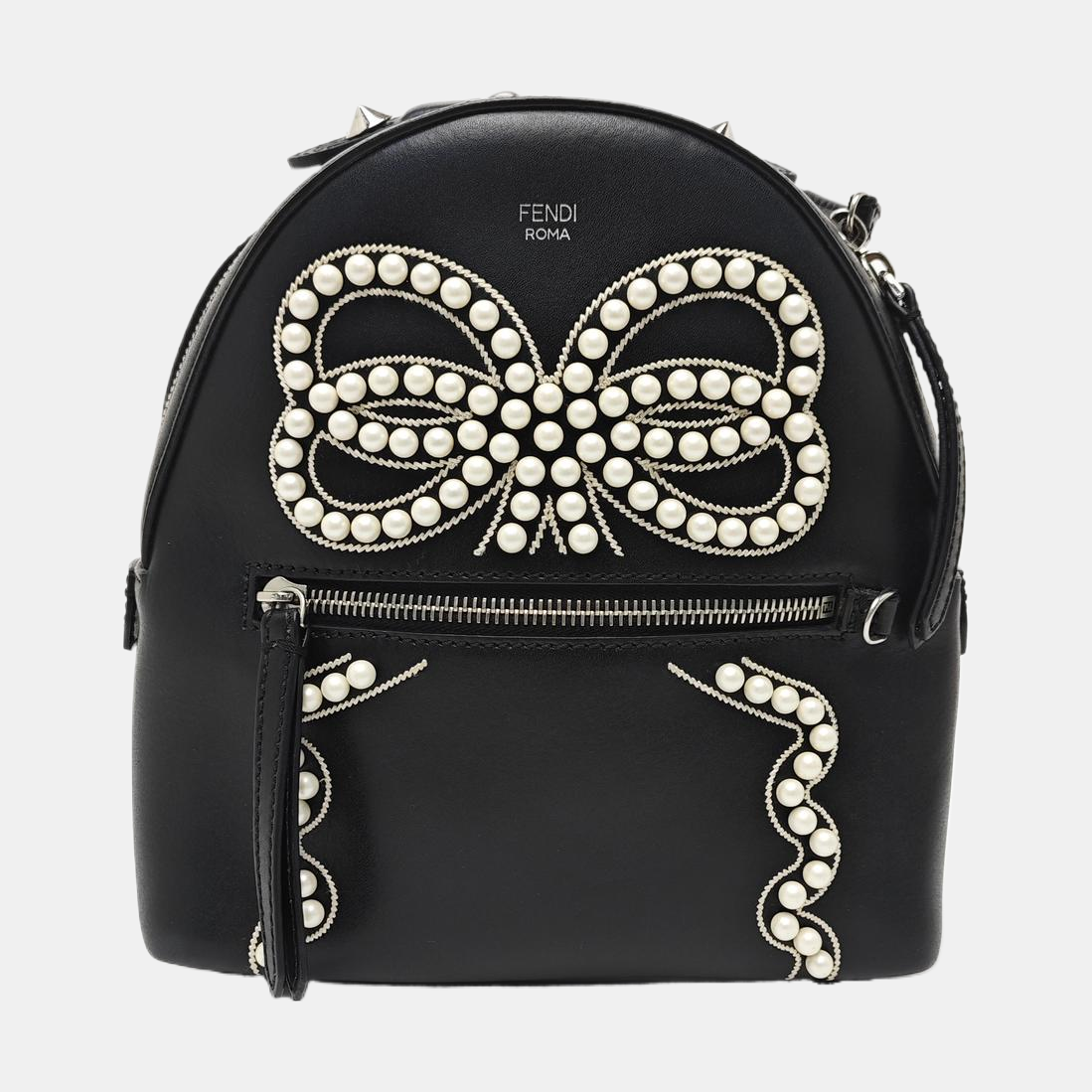 Calfskin Backpack Black