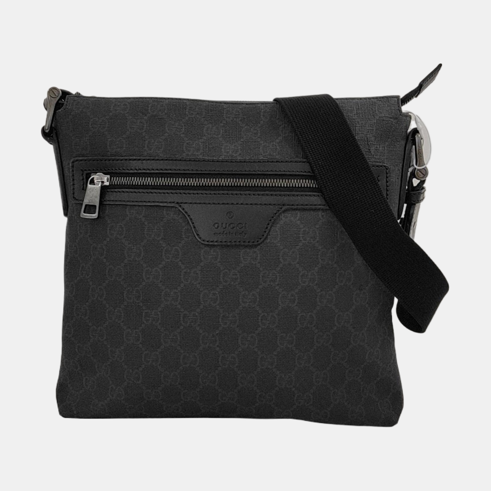 Monogram Coated Canvas Black