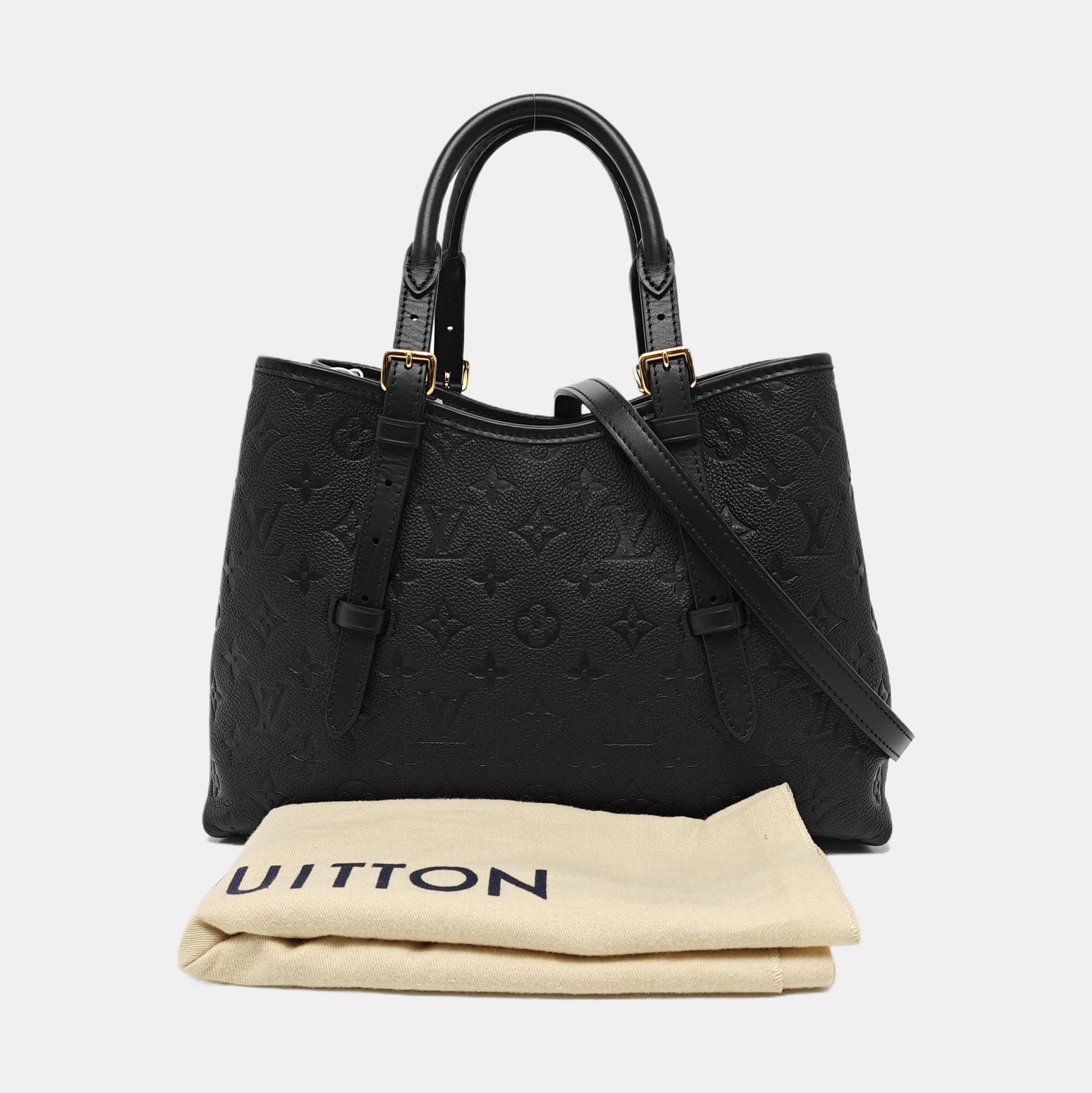 BABYLONE TOTE PM Monogram Calfskin Black