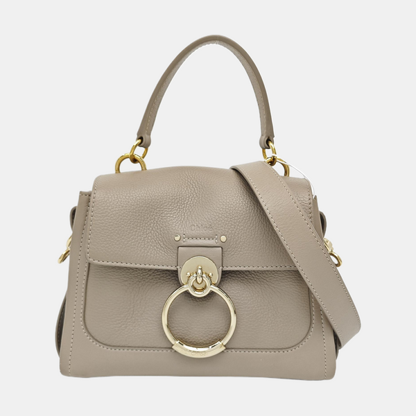 Tess Mini Calfskin Gray