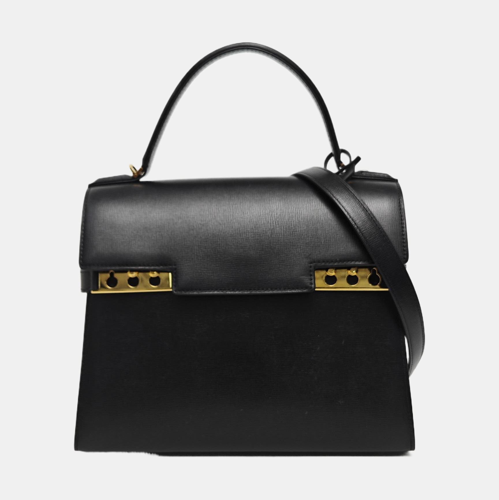 Tempête Medium Calfskin Black