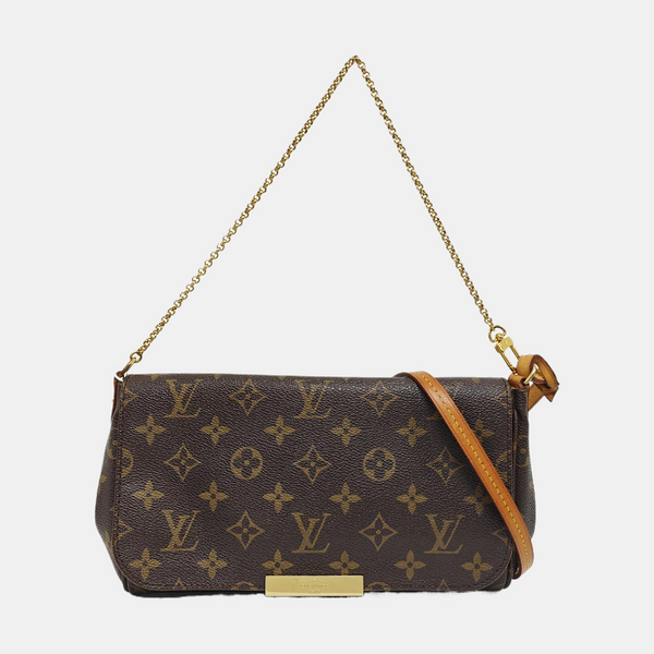 FAVORITE MM Monogram Coated Canvas Brown