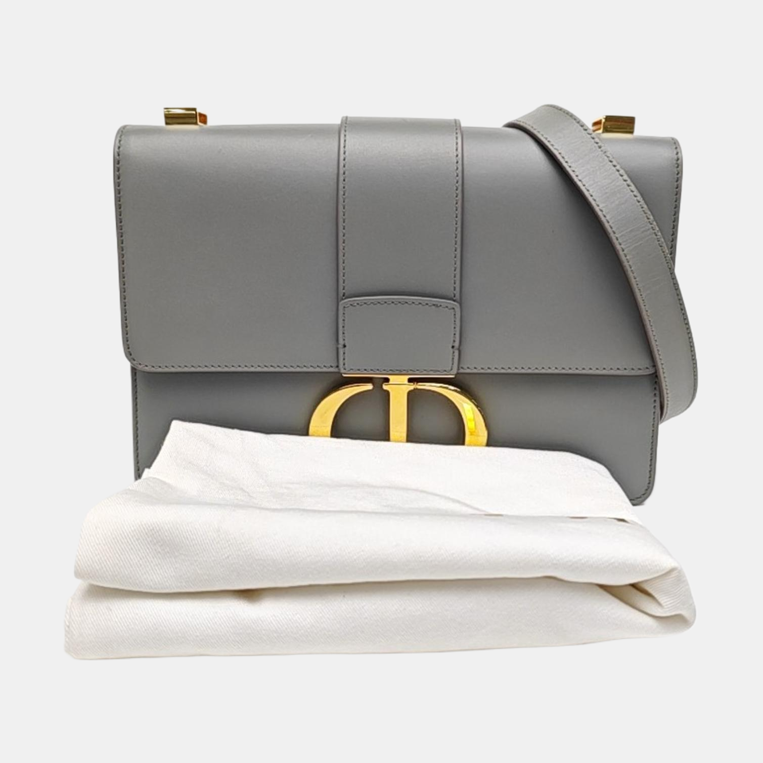 30 Montaigne Calfskin Gray