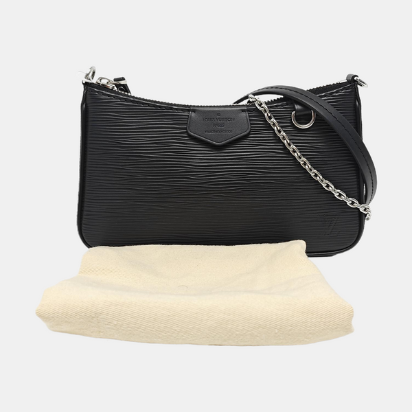 EASY POUCH ON STRAP Epi Black