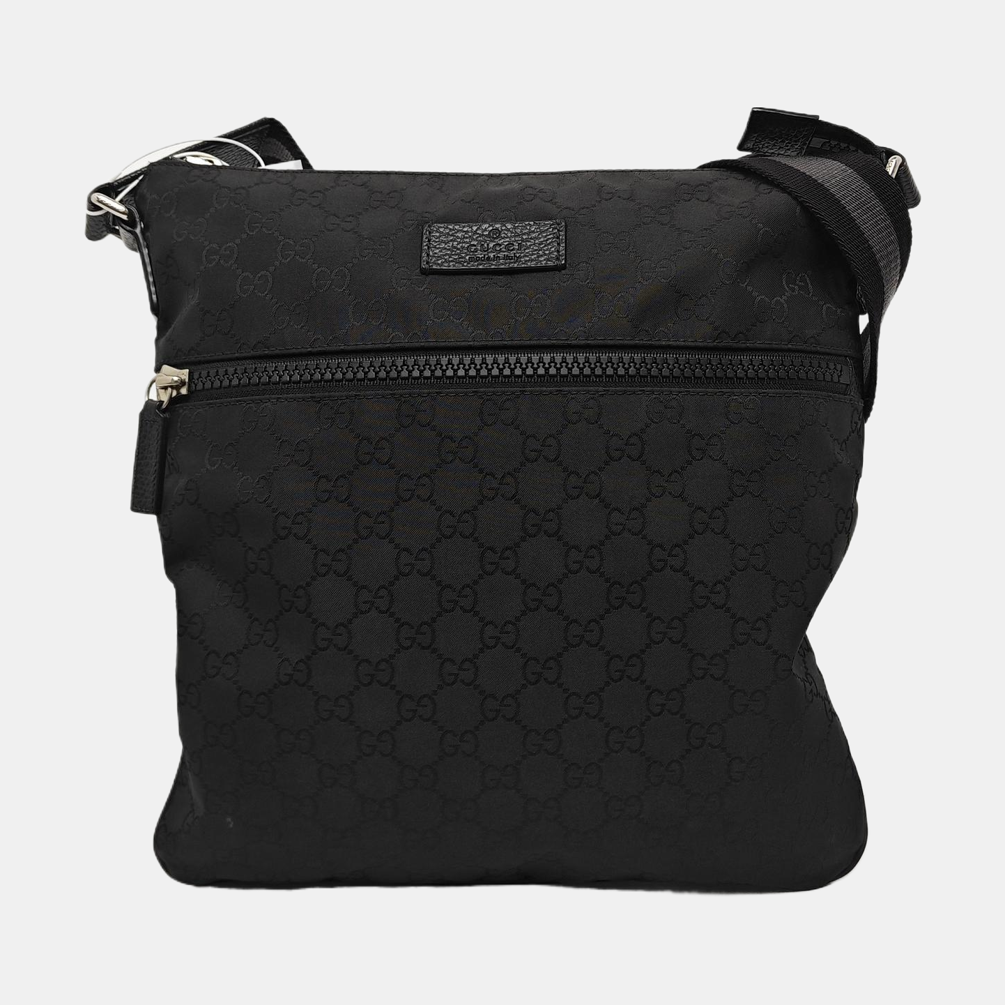 Nightcourrier Monogram Suede Black