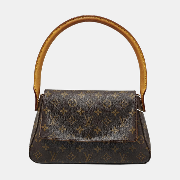 LOOPING PM Monogram Coated Canvas Brown