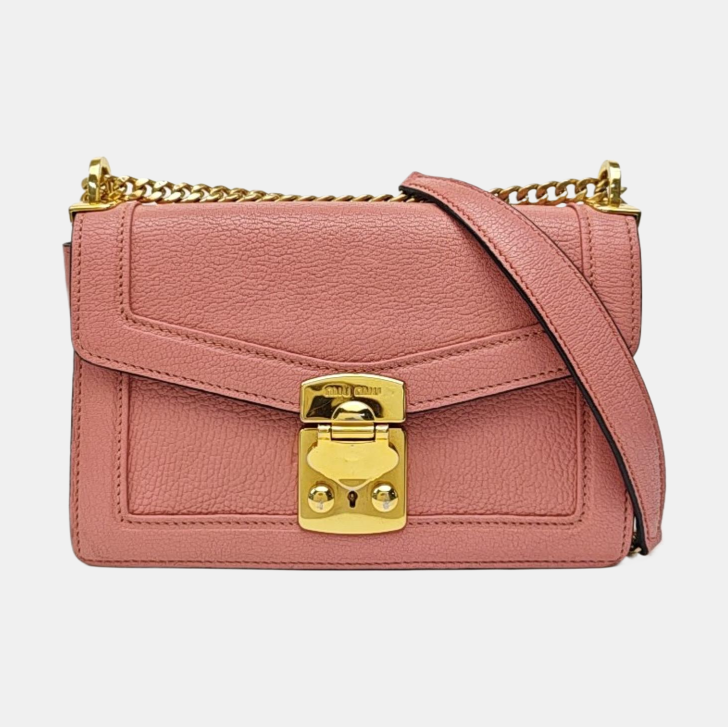 Miu Confidential Lambskin Pink