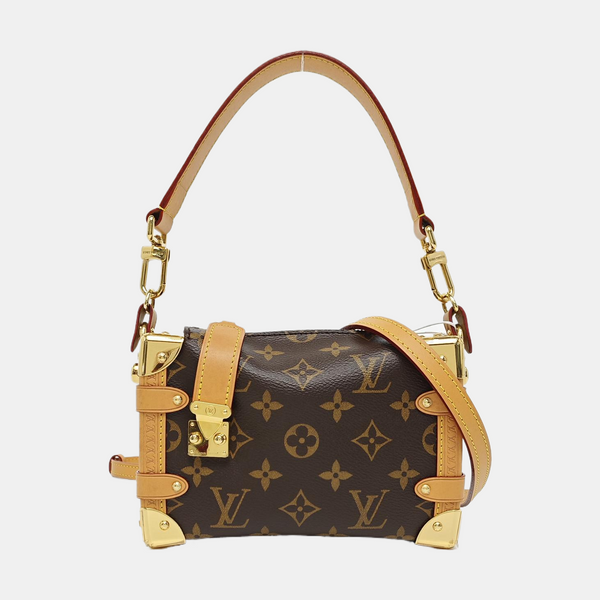 SIDE TRUNK PM Monogram Coated Canvas Brown