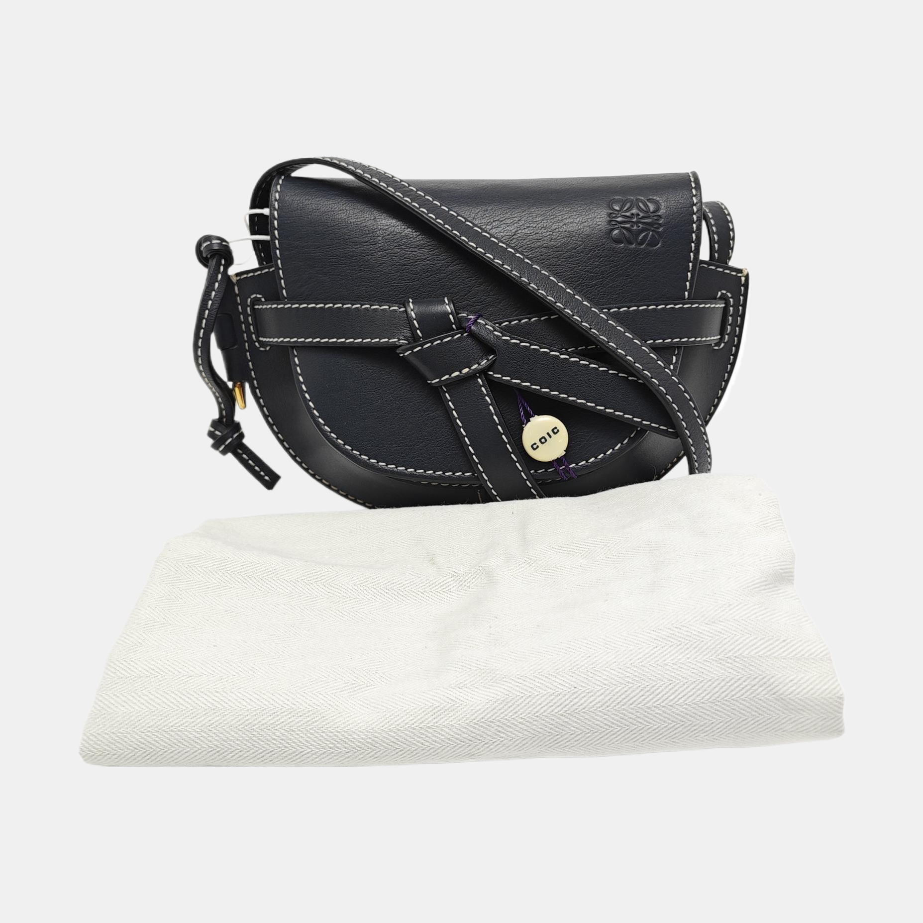 Gate Mini Calfskin Black