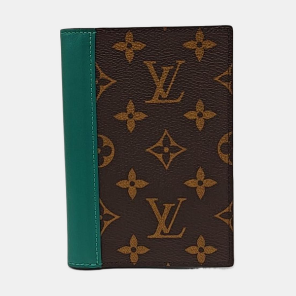 BRAZZA Monogram Coated Canvas Brown Wallet