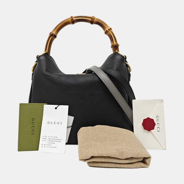 Diana Small Calfskin Black