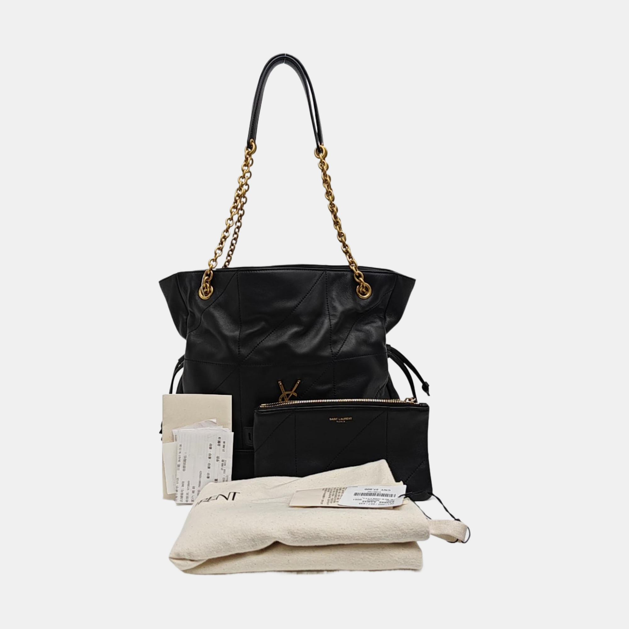 JAMIE SHOPPING Small Quilted Lambskin Black